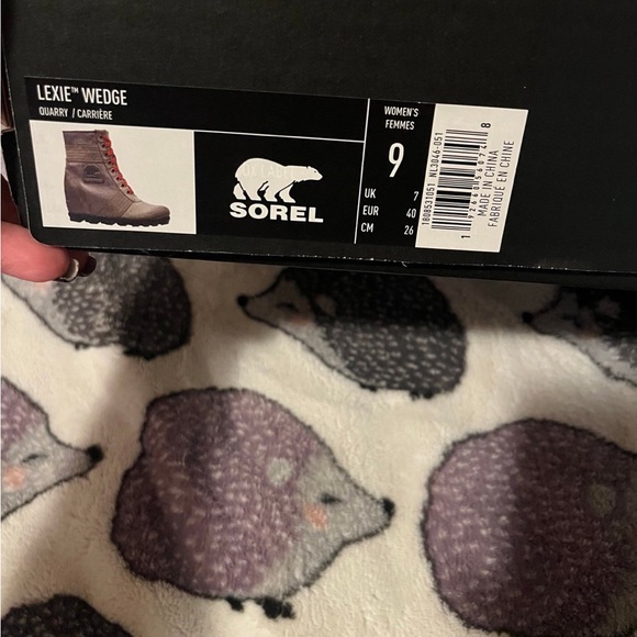 Sorel Lexie Wedge Bootie NIB size 9 - Picture 5 of 6